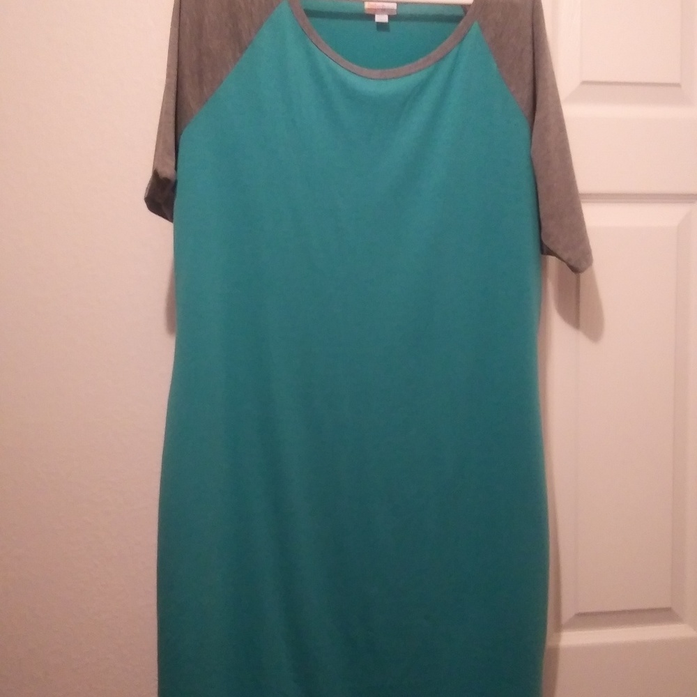 Teal and grey Julia